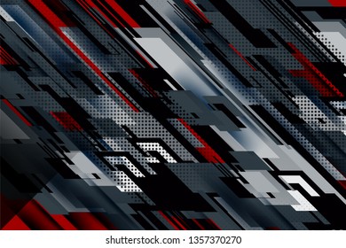 abstract background design with stripes and dots texture for web, advertising, media and presentation concepts, vector illustration