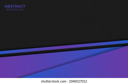 Abstract Background Design Style Purple Blue Gradient