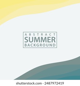 Abstract background design with summer color theme, with wavy patterns,Abstract summer wave background,