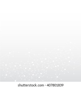 Abstract background for design technology and networking science