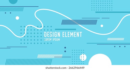 Fundo abstrato para design. Um modelo para anunciar em um estilo moderno. Ilustração elegante para o cartaz. Elementos gráficos estilosos da moda