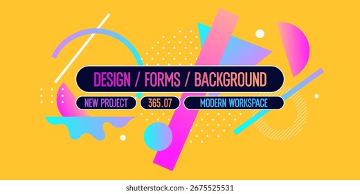 Fondo Abstractas para el diseño. Una Plantilla para la publicidad en un estilo moderno. Ilustración con estilo para el cartel. Gráficos con estilo