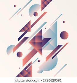 Fondo Abstractas para el diseño. Una Plantilla para la publicidad en un estilo moderno. Ilustración con estilo para el cartel. Gráficos con estilo	
