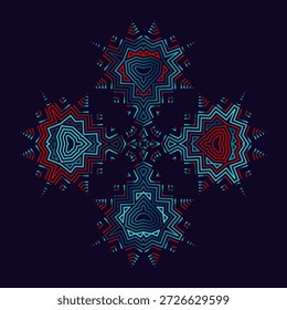 Fondo Abstractas para el diseño. Una Plantilla para la publicidad en un estilo moderno. Ilustración con estilo para el cartel. Gráficos con estilo	
