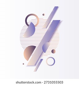 Fondo Abstractas para el diseño. Una Plantilla para la publicidad en un estilo moderno. Ilustración con estilo para el cartel. Gráficos de moda y con estilo.

