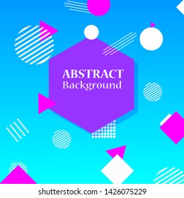 Abstract background design template banner