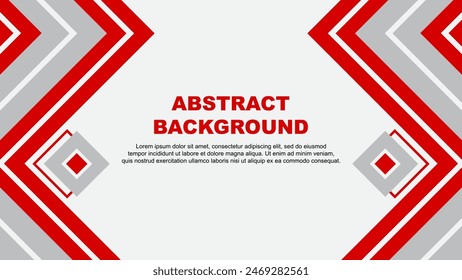 Plantilla de diseño de fondo Abstractas. Ilustración vectorial de Fondo de pantalla de Anuncio. Diseño rojo