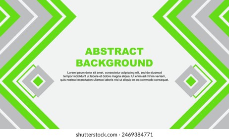 Plantilla de diseño de fondo Abstractas. Ilustración vectorial de Fondo de pantalla de Anuncio. Diseño verde claro