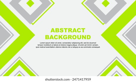 Abstract Background Design Template. Banner Wallpaper Vector Illustration. Lime Green Independence Day