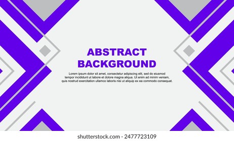 Abstract Background Design Template. Banner Wallpaper Vector Illustration. Deep Purple Illustration