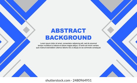 Abstract Background Design Template. Banner Wallpaper Vector Illustration. Blue Illustration