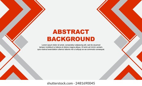 Plantilla de diseño de fondo Abstractas. Ilustración vectorial de Fondo de pantalla de Anuncio. Anuncio naranja profundo