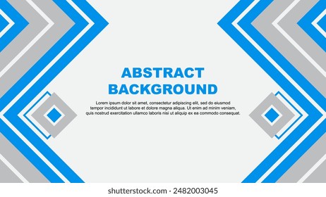 Abstract Background Design Template. Banner Wallpaper Vector Illustration. Cyan Design