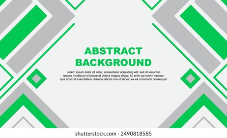 Plantilla de diseño de fondo Abstractas. Ilustración vectorial de Fondo de pantalla de Anuncio. Bandera verde