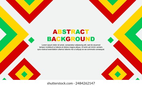 Abstract Background Design Template. Bolivia Independence Day Banner Wallpaper Vector Illustration. Colorful Template