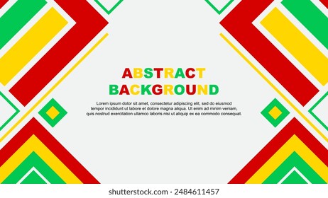 Abstract Background Design Template. Bolivia Independence Day Banner Wallpaper Vector Illustration. Colorful Flag