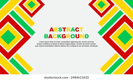 Abstrakte Hintergrunddesign-Vorlage. Bolivien Unabhängigkeitstag Banner Bildschirmhintergrund Vektorillustration. farbreich