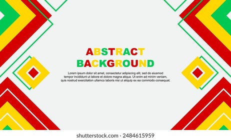 Abstract Background Design Template. Bolivia Independence Day Banner Wallpaper Vector Illustration. Colorful Background