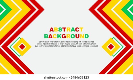 Abstract Background Design Template. Bolivia Independence Day Banner Wallpaper Vector Illustration. Colorful Design