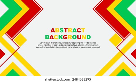 Abstract Background Design Template. Bolivia Independence Day Banner Wallpaper Vector Illustration. Colorful Banner