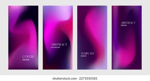 Abstract background design template bright dark pink gradient color