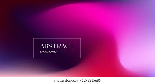 Plantilla de diseño de fondo abstracto color de gradiente de neón rosa brillante sobre negro