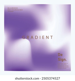 Abstract background design template bright purple gradient color on white