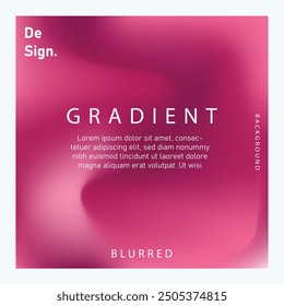 Abstract background design template bright pink gradient color on white