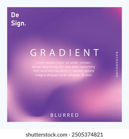 Abstract background design template bright pink gradient color on white