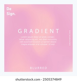 Abstrakte Hintergrund-Design-Vorlage hellrosa Farbverlauf auf Weiß
