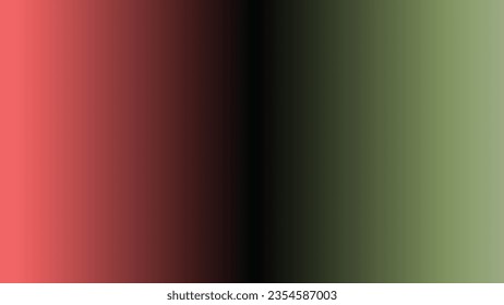 Abstract background design template. Gradient of pink, black and green.