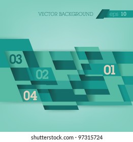 Abstract background design template / green design background