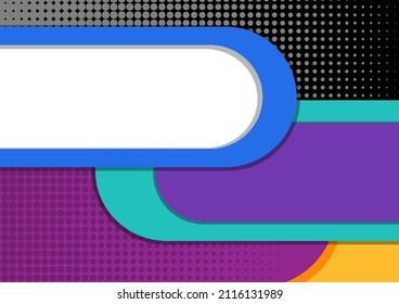 Abstract background design template illustration