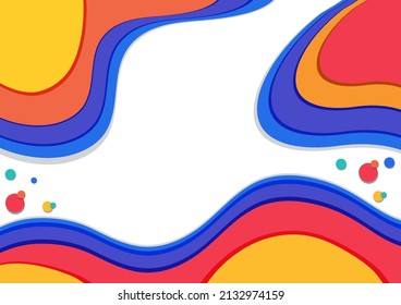 Abstract background design template illustration