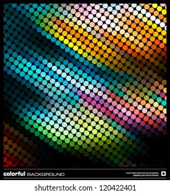 abstract background design template. modern pixel mosaic vector illustration (eps10)