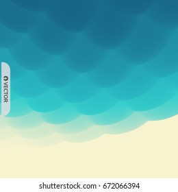 Abstrakter Hintergrund. Vorlage entwerfen. Modernes Muster. Vektorgrafik für Ihr Design.  
