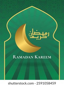 Abstract background design template for ramadan or islamic celebration day