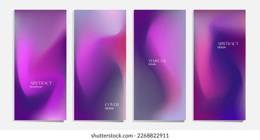 Abstract background design template violet pink gradient color