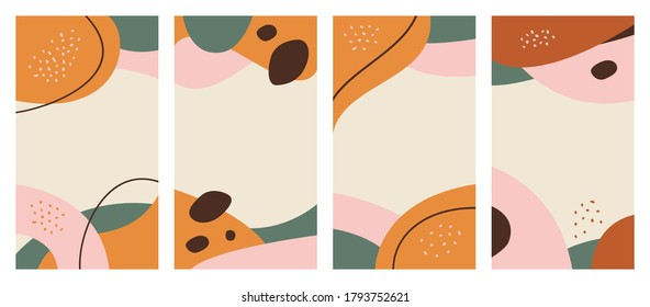 Abstract background. Design templates for social media posts and story, cards, posters.