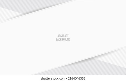 abstract background design template,white and gray color web template banner