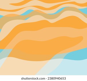 Abstract background design that has many color mixtures
