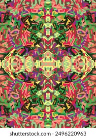 Diseño de fondo abstracto. El diseño de fondo con colores únicos da como resultado el descubrimiento de obras abstractas.