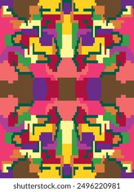 Diseño de fondo abstracto. El diseño de fondo con colores únicos da como resultado el descubrimiento de obras abstractas.