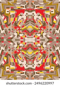 Diseño de fondo abstracto. El diseño de fondo con colores únicos da como resultado el descubrimiento de obras abstractas.