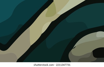 Abstract background. Design with various  shapes and contrast color. Suitable for poster and banner