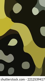 Abstract background. Design with various  shapes and contrast color. Suitable for poster and banner
