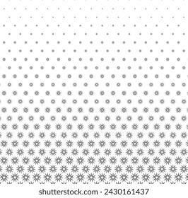 Abstract background design vector black and white background