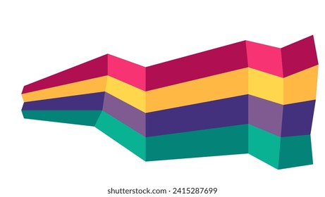 Abstract background design vector combination color