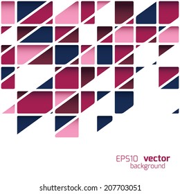 Abstract background design, vector illustration