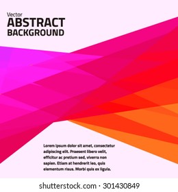 Abstract background for design - vector illustration